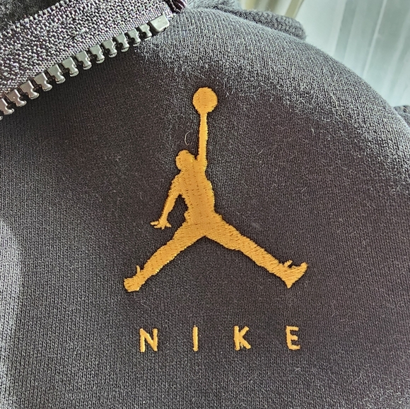 Nike Jordan Jumpman 1998 Finals Black Zip Hoodie Mens Sz 2XL DC9606-010 - Picture 6 of 10